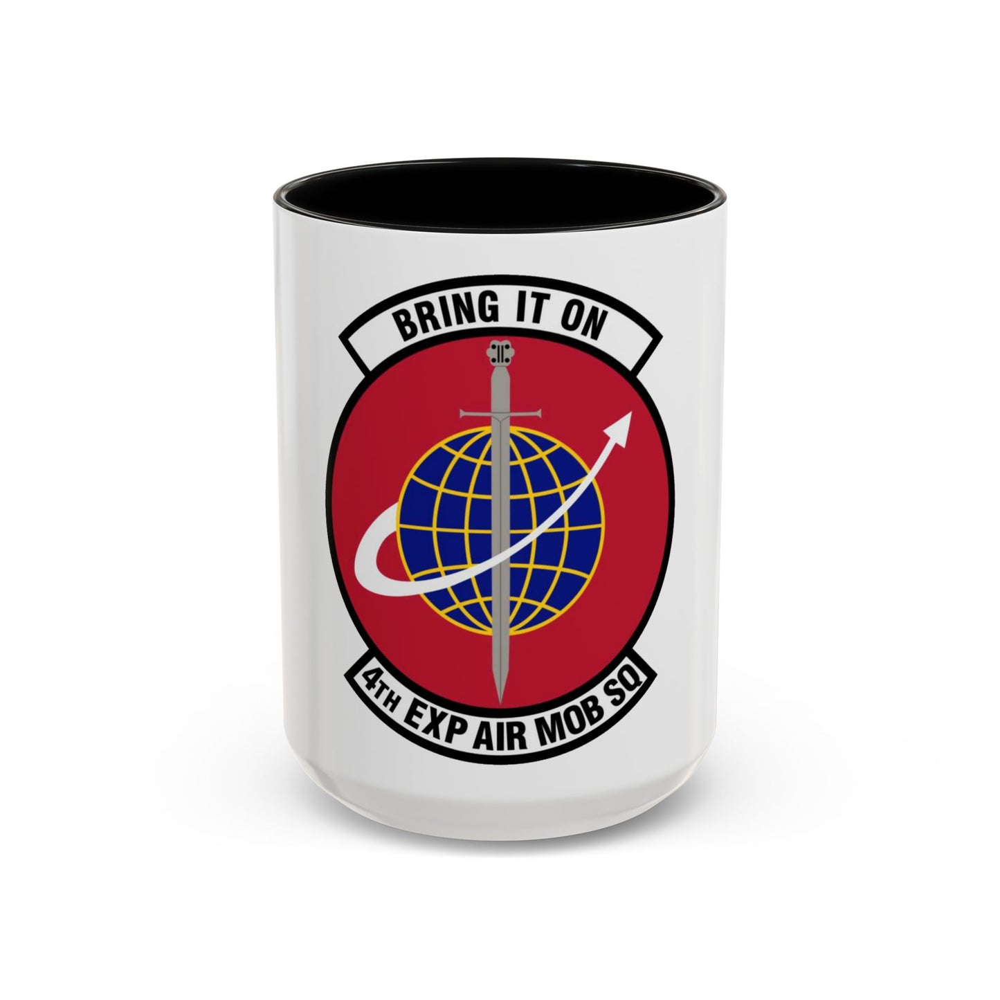 4th Expeditionary Air Mobility Squadron (U.S. Air Force) Accent Coffee Mug