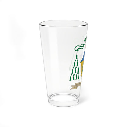 Escudo de Cristophe Zekiah El Kassis (Spain) (Coat of Arms) Pint Glass 16oz