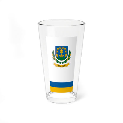 Flag of Kapoly (Hungary) Pint Glass 16oz