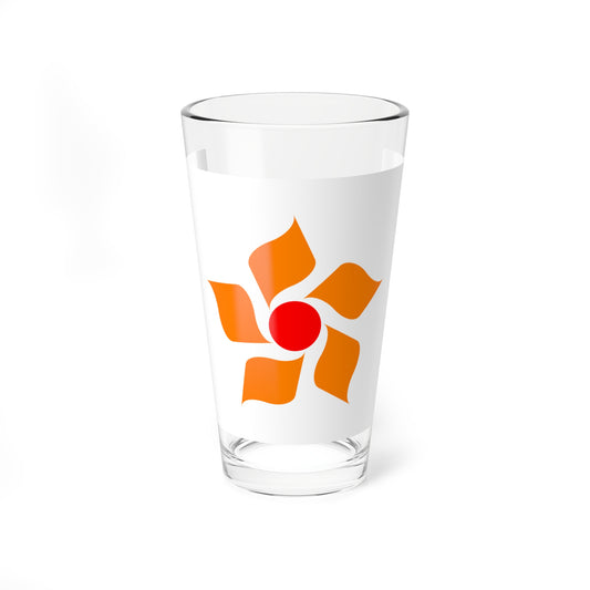 Flag of Nikko Tochigi (Japan) Pint Glass 16oz