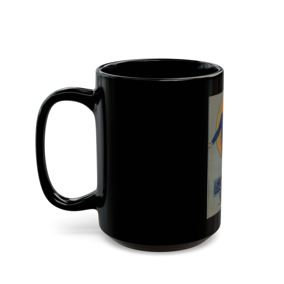 Football, 1910 - Black Coffee Mug