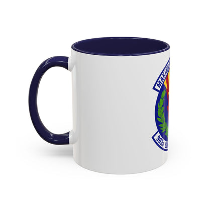 902d Comptroller Squadron (U.S. Air Force) Accent Coffee Mug