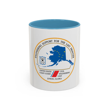 USCG CEU Juneau NEW 08 (U.S. Coast Guard) Accent Coffee Mug