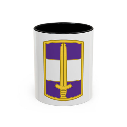 308 Civil Affairs Brigade 3 (U.S. Army) Accent Coffee Mug