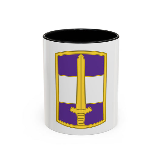 308 Civil Affairs Brigade 3 (U.S. Army) Accent Coffee Mug