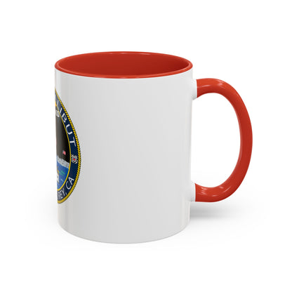 USCG Halibut Marina Del Ray CA (U.S. Coast Guard) Accent Coffee Mug