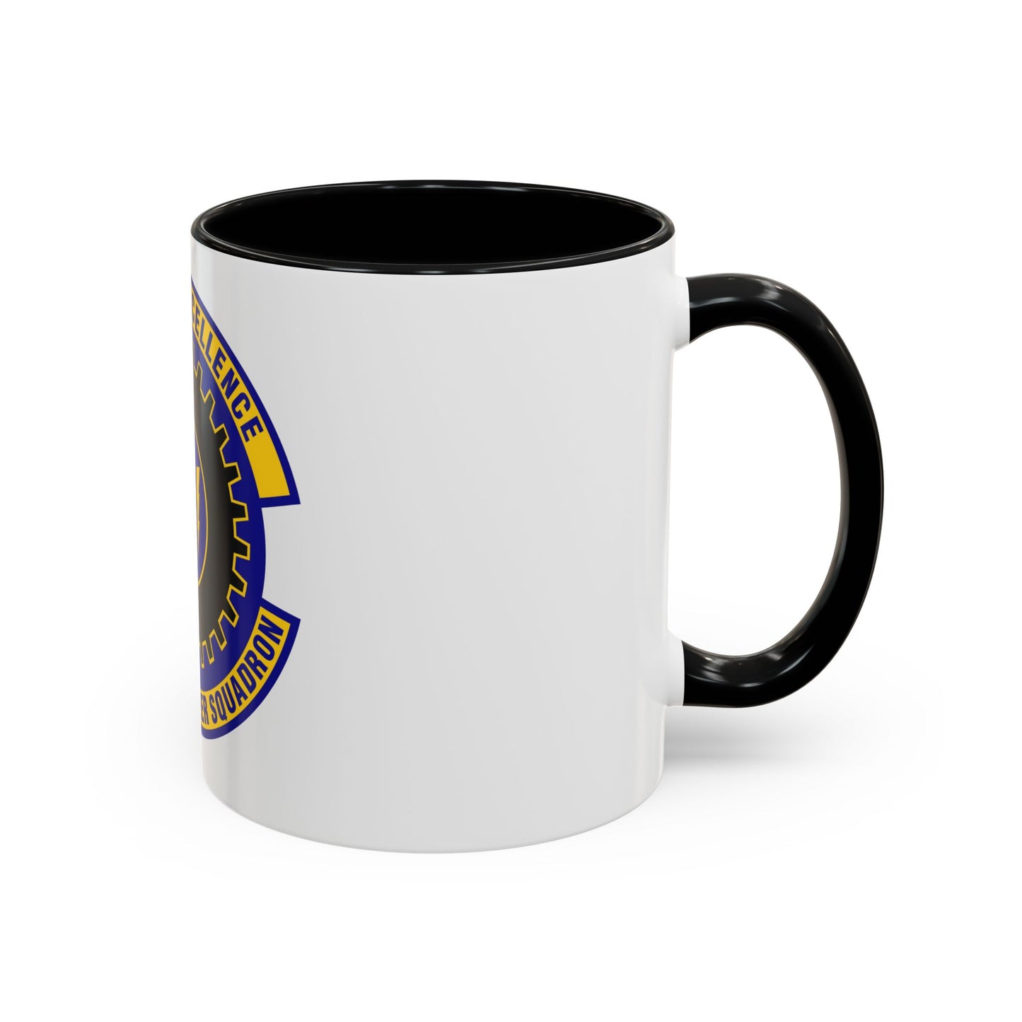 87th Civil Engineer Squadron (U.S. Air Force) Accent Coffee Mug