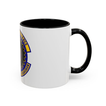 87th Civil Engineer Squadron (U.S. Air Force) Accent Coffee Mug