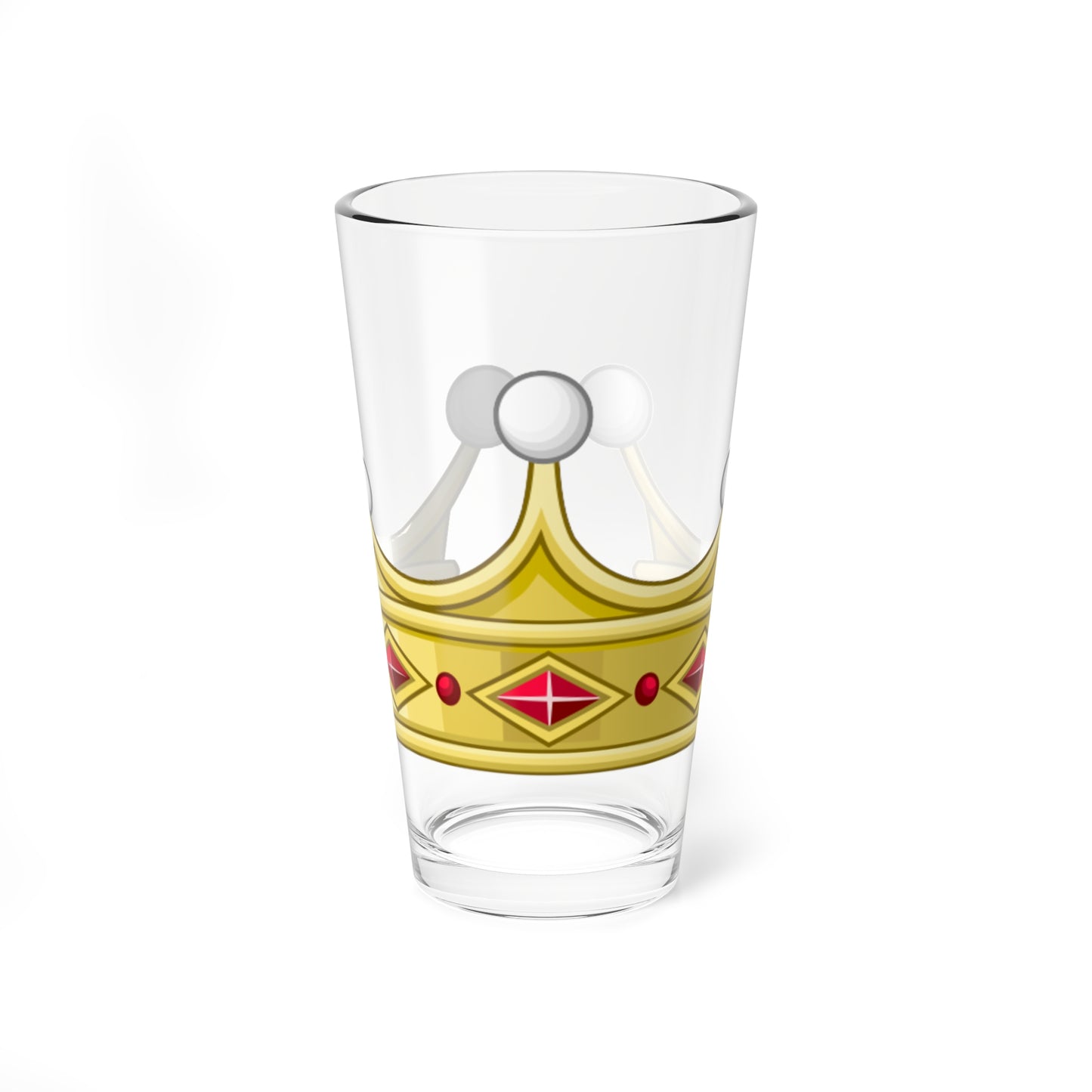 Coronet of a Viscount - Kingdom of Portugal (Portugal) (Coat of Arms) Pint Glass 16oz