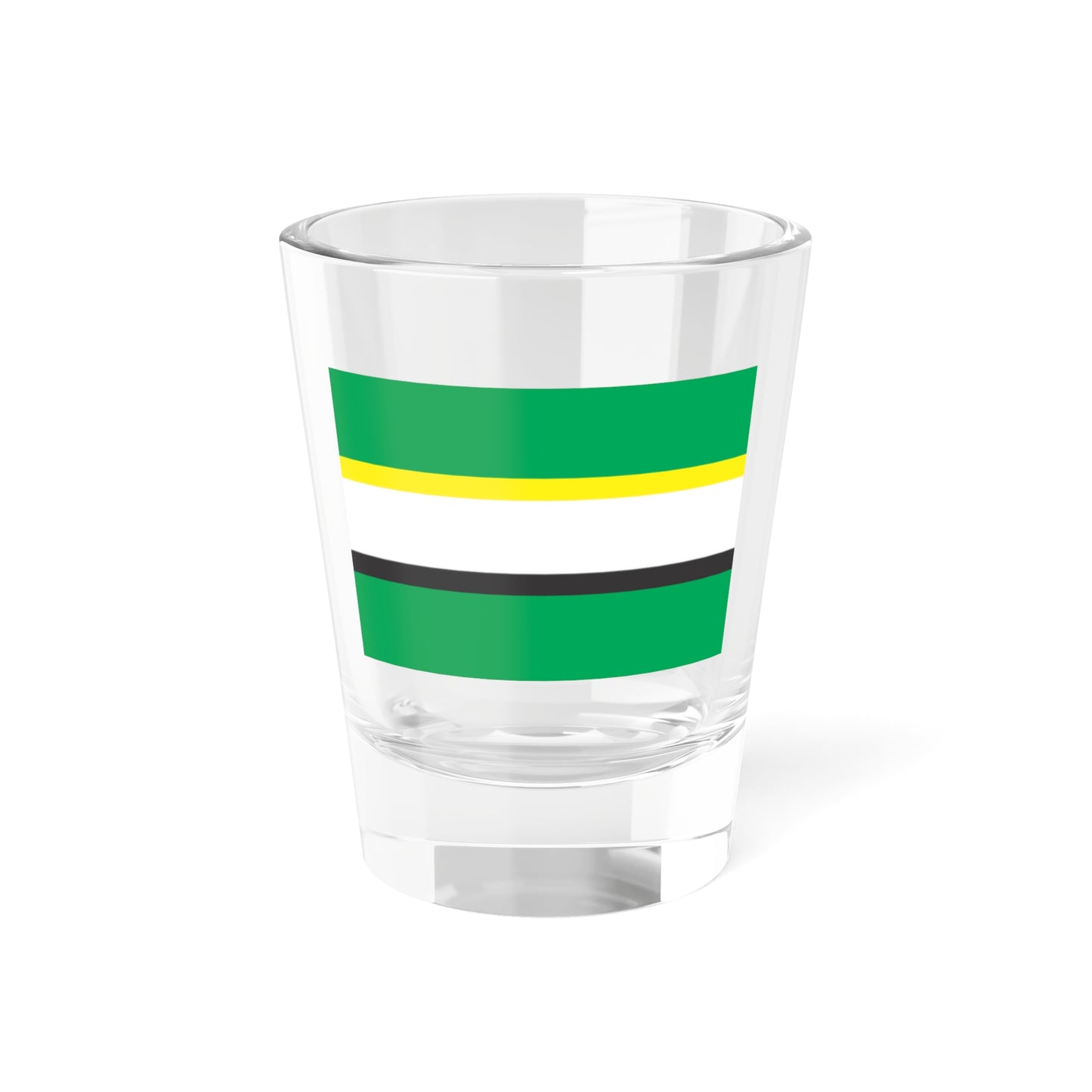 UKR Андрушівськии раион flag (Ukraine) Shot Glass 1.5oz
