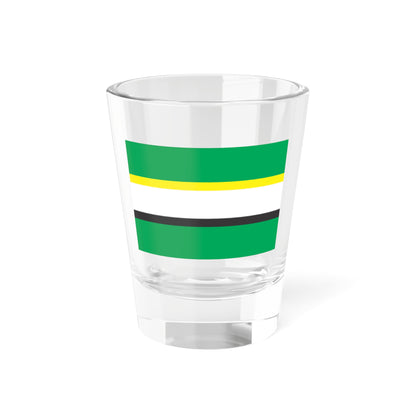 UKR Андрушівськии раион flag (Ukraine) Shot Glass 1.5oz
