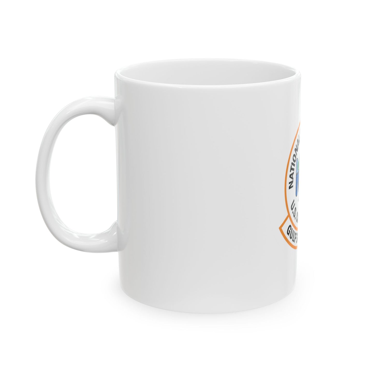 USCG Gulf Strike Team NSF (U.S. Coast Guard) White Coffee Mug