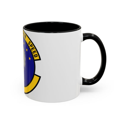 580 Software Engineering Squadron AFMC (U.S. Air Force) Accent Coffee Mug