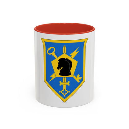 505 Military Intelligence Brigade (U.S. Army) Accent Coffee Mug
