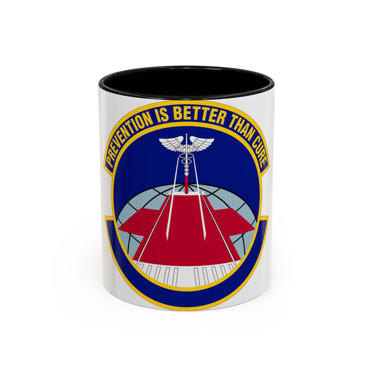 56 Operational Medical Readiness Squadron AETC (U.S. Air Force) Accent Coffee Mug