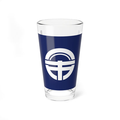 Flag of Tokushima Tokushima (Japan) Pint Glass 16oz