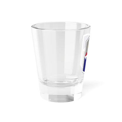 Verre à liqueur SSI de la 58e brigade d'infanterie (armée américaine) 1,5 oz