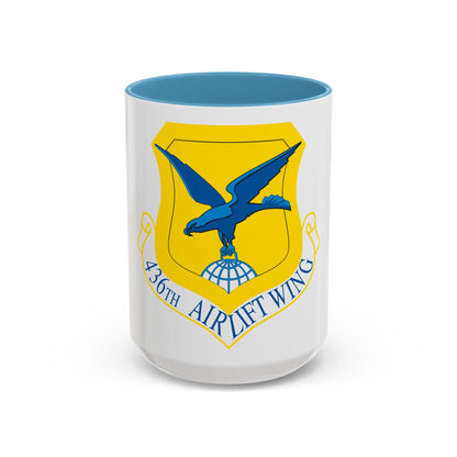436th Airlift Wing (U.S. Air Force) Accent Coffee Mug