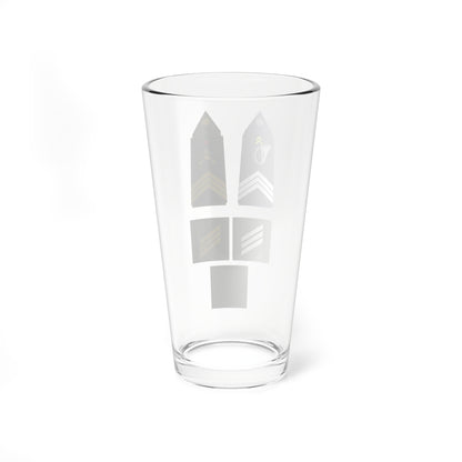 Army FRA OR 06 alt (Military Rank) Pint Glass 16oz