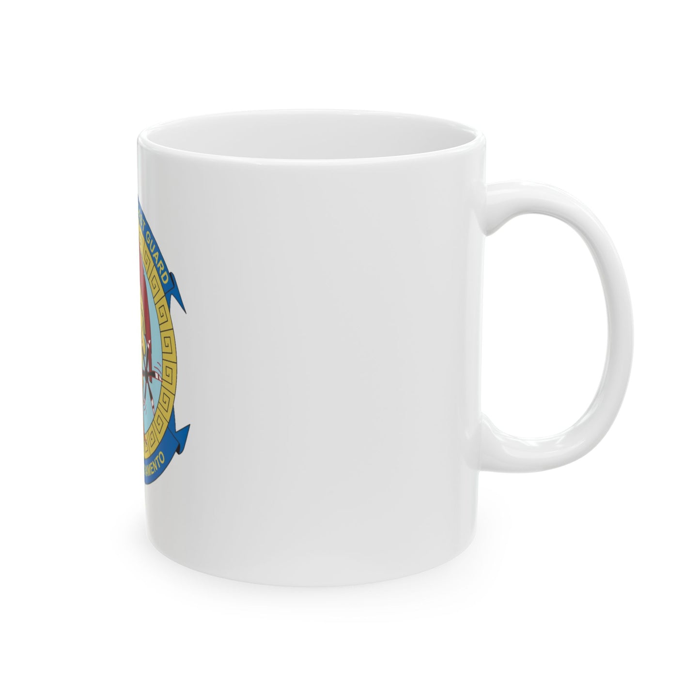 USCG AS Sacramento CA (U.S. Coast Guard) White Coffee Mug
