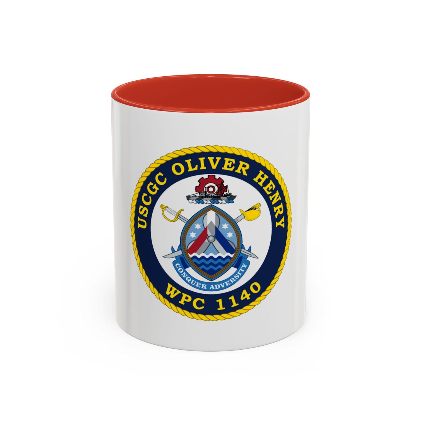 USCGC Oliver Henry WPC 1140 (U.S. Coast Guard) Accent Coffee Mug