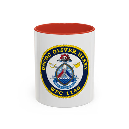 USCGC Oliver Henry WPC 1140 (U.S. Coast Guard) Accent Coffee Mug