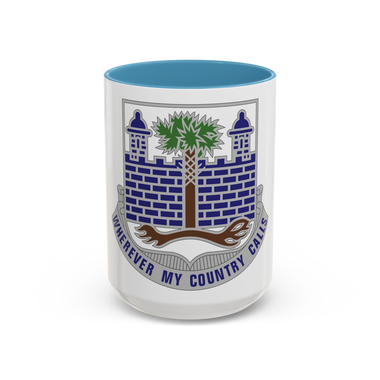 118th Infantry Regiment (U.S. Army) Accent Coffee Mug