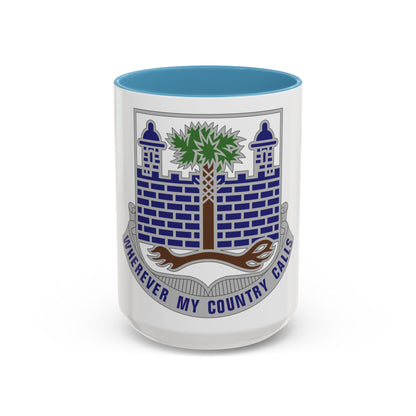 118th Infantry Regiment (U.S. Army) Accent Coffee Mug