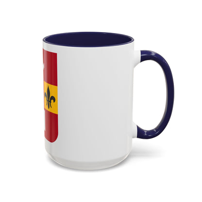 740th Antiaircraft Artillery Gun Battalion v2 (U.S. Army) Accent Coffee Mug