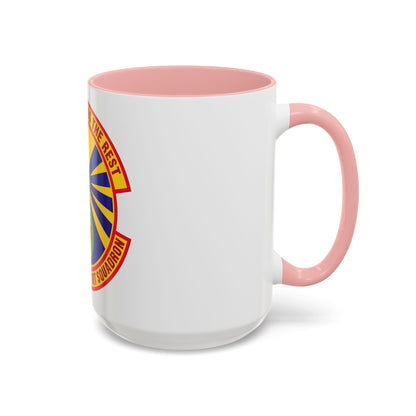 10th Medical Support Squadron (U.S. Air Force) Accent Coffee Mug