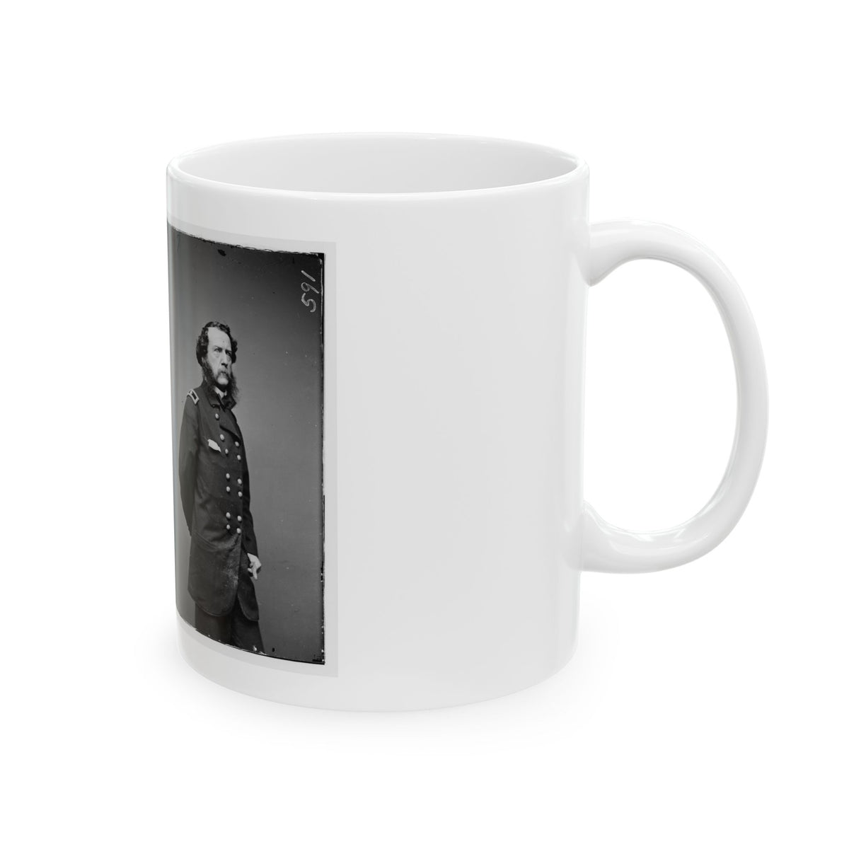 Brig. Gen. Samuel W. Crawford (U.S. Civil War) White Coffee Mug