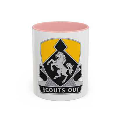 153 Cavalry Regiment (U.S. Army) Accent Coffee Mug