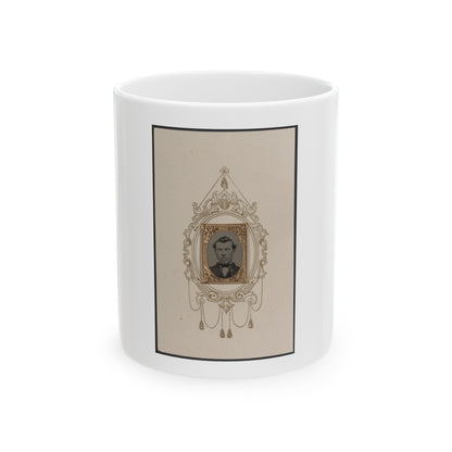 Unidentified Man 004 (U.S. Civil War) White Coffee Mug