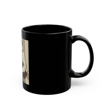 Group of Four Coca-Cola advertisements, 1960 (2) - Black Coffee Mug