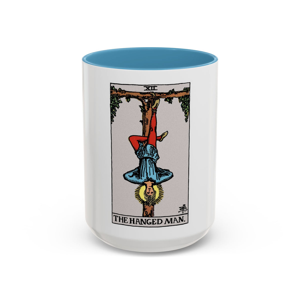 The Hanged Man (Tarot Card) Accent Coffee Mug