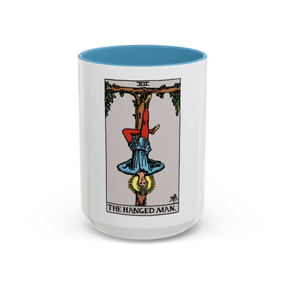 The Hanged Man (Tarot Card) Accent Coffee Mug