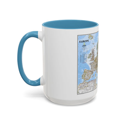 Europe (2004) (Map) Accent Coffee Mug