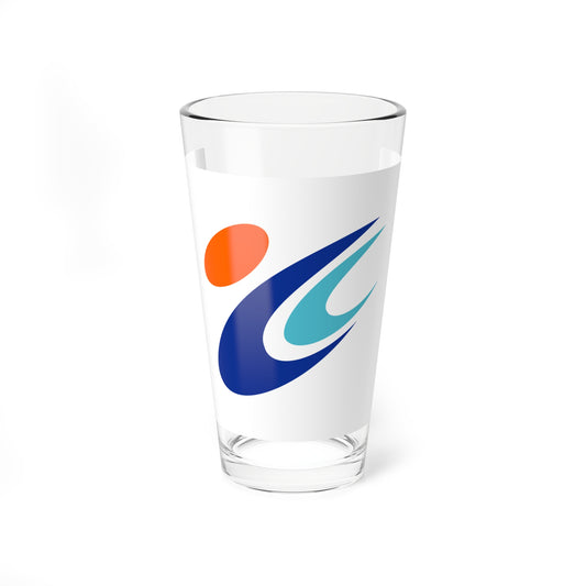 Flag of Tomi Nagano (Japan) Pint Glass 16oz