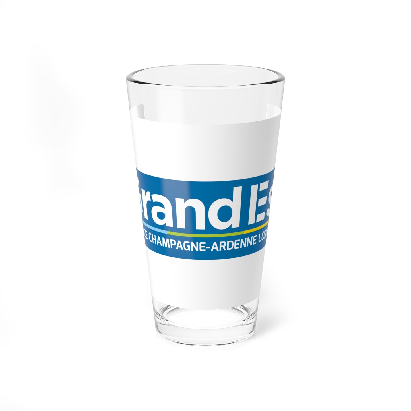 Flag of the Region of Grand Est Variant 1 (France) Pint Glass 16oz