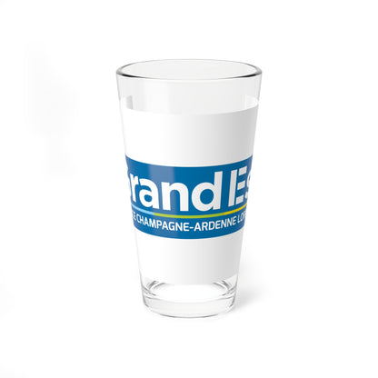 Flag of the Region of Grand Est Variant 1 (France) Pint Glass 16oz