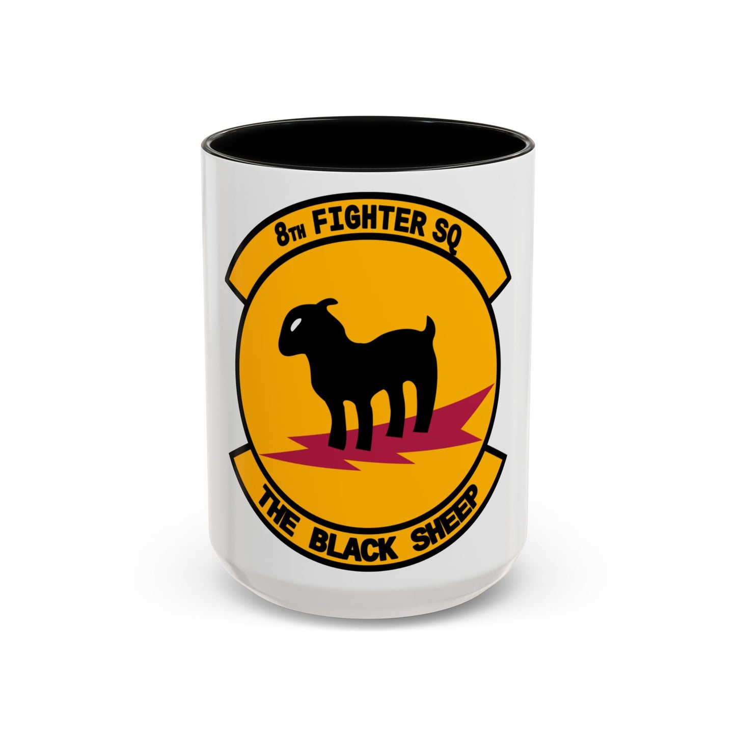 8th Fighter Squadron (U.S. Air Force) Accent Coffee Mug