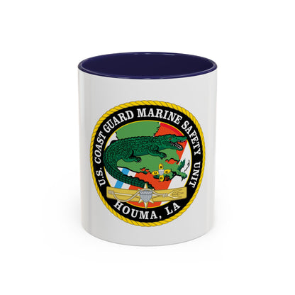 USCG Marine Safety Unit Houma LA (U.S. Coast Guard) Accent Coffee Mug