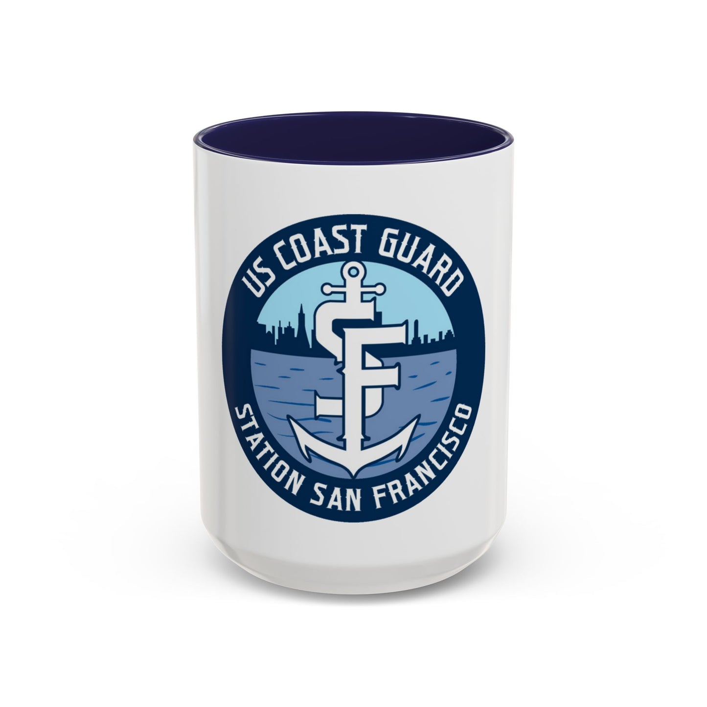 USCG Station San Francisco (U.S. Coast Guard) Accent Coffee Mug