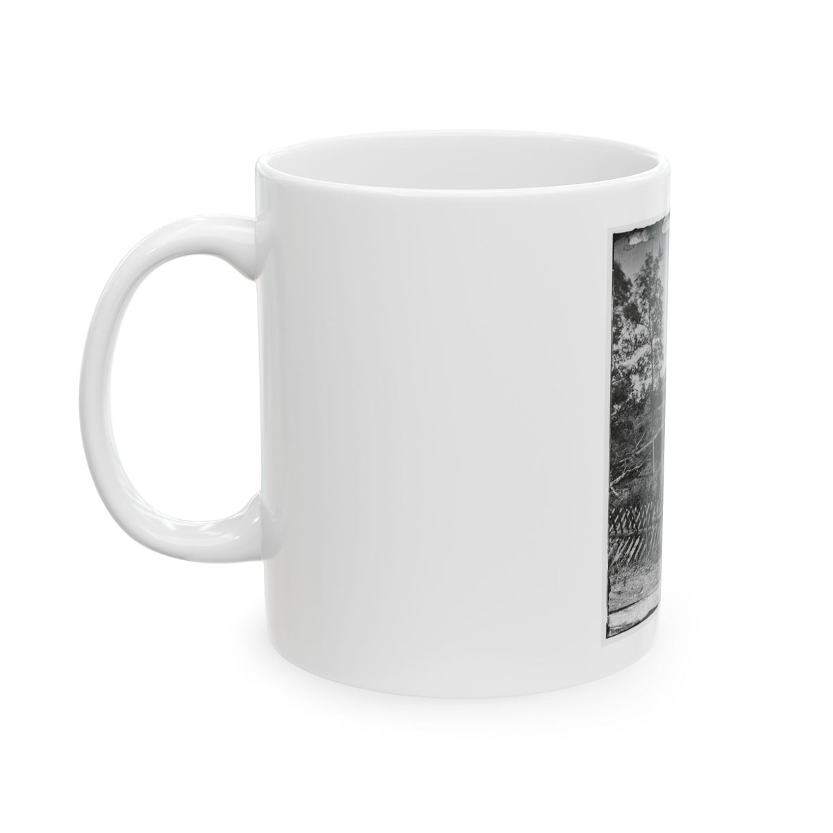 Atlanta, Georgia. Fortifications(2) (U.S. Civil War) White Coffee Mug