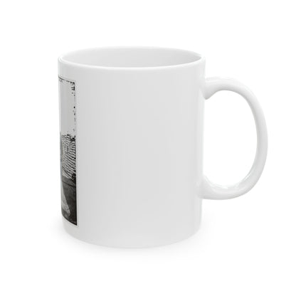 A Parrott Gun (Trained On Sumter ) (U.S. Civil War) White Coffee Mug