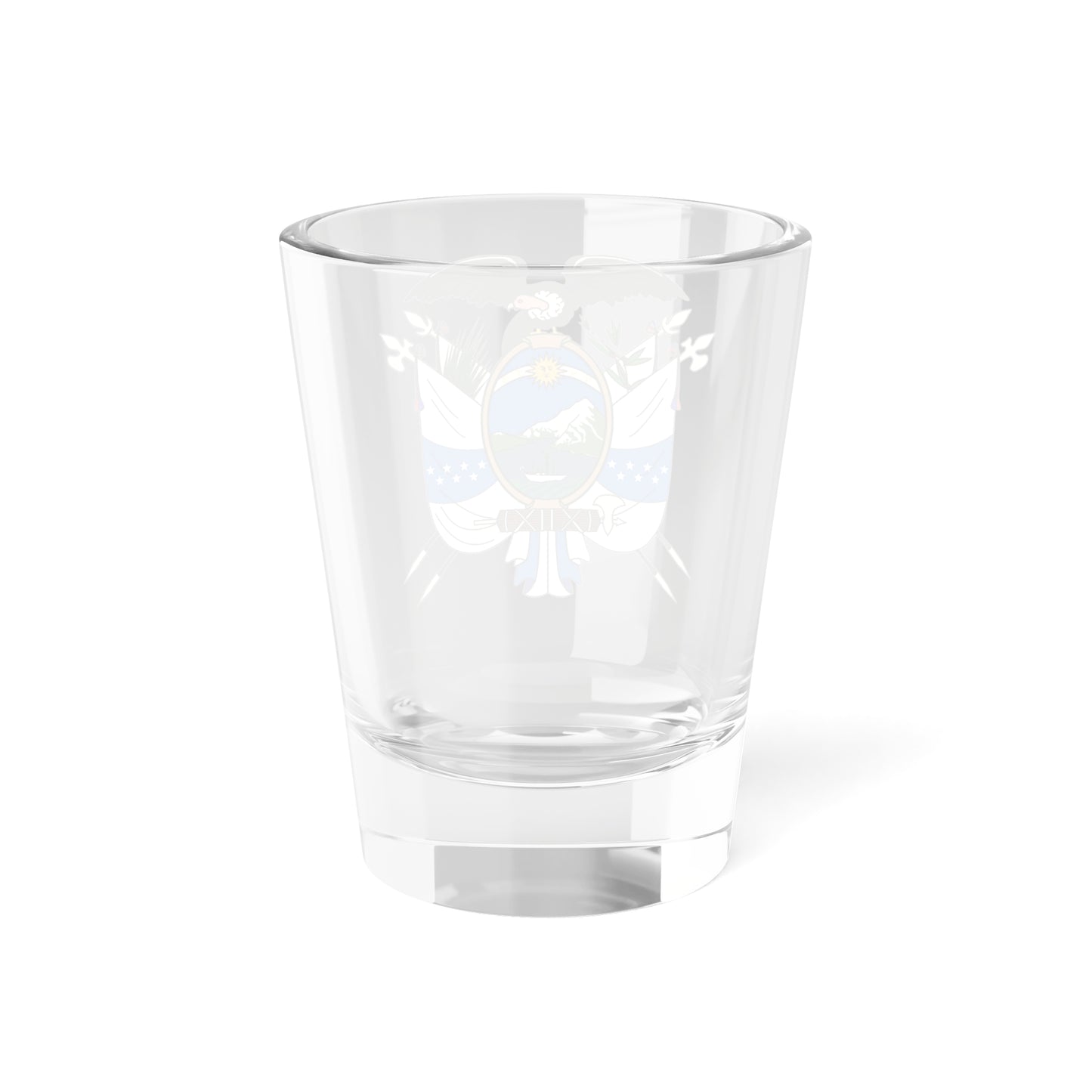 Escudo del Ecuador de 1845 (Ecuador) (Coat of Arms) Shot Glass 1.5oz