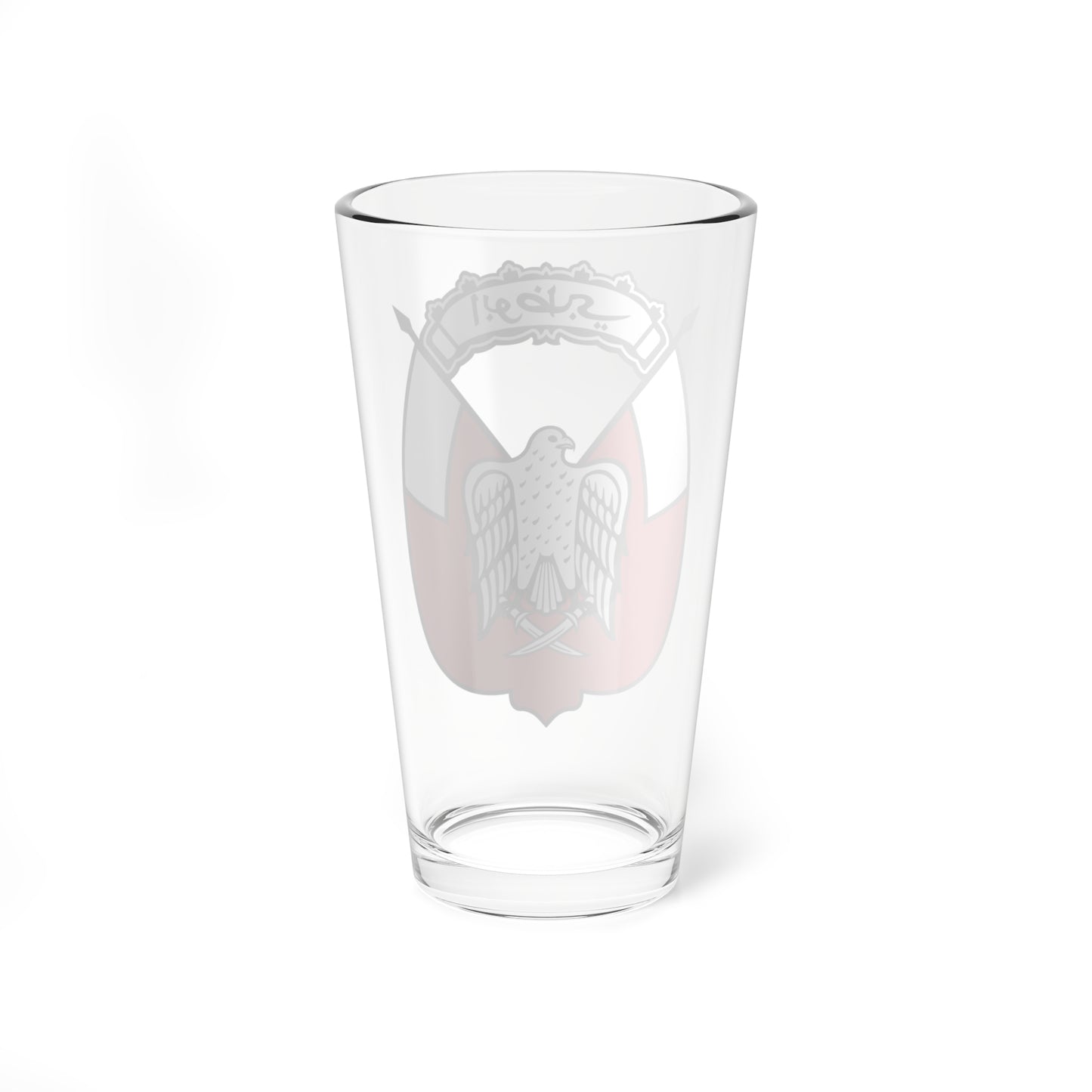 Emblem of Abu Dhabi old (United Arab Emirates) (Coat of Arms) Pint Glass 16oz