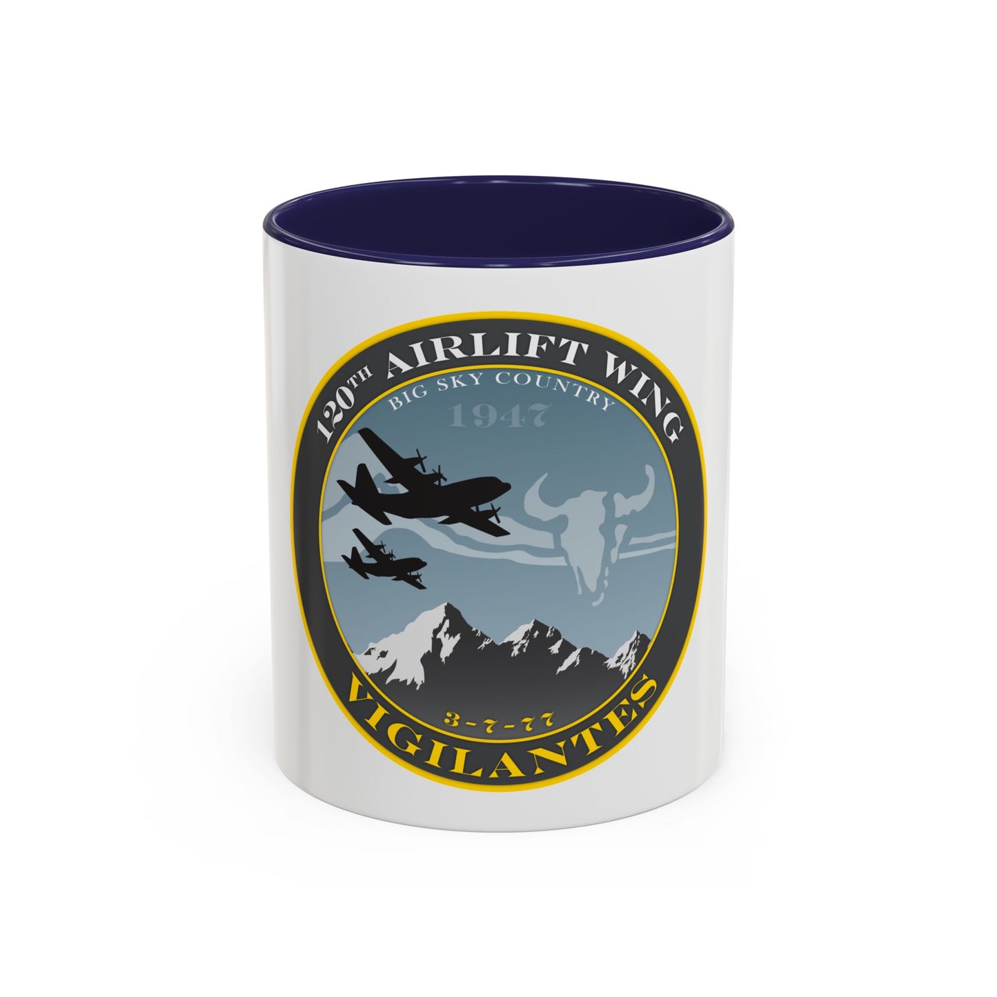 120th Airlift Wing (U.S. Air Force) Accent Coffee Mug