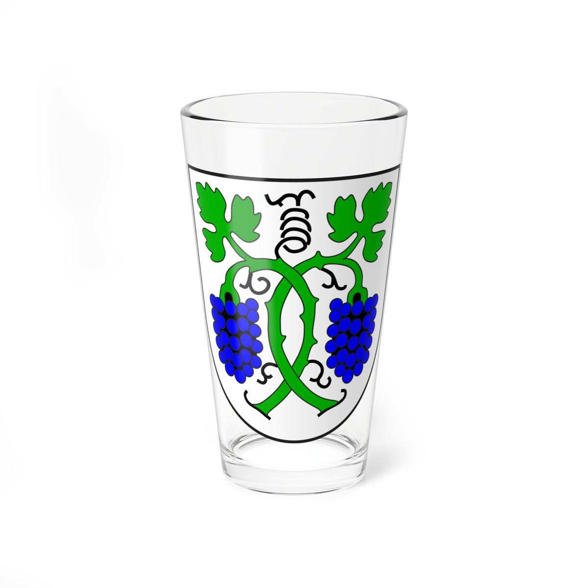 Jenins wappen (Switzerland) (Coat of Arms) Pint Glass 16oz