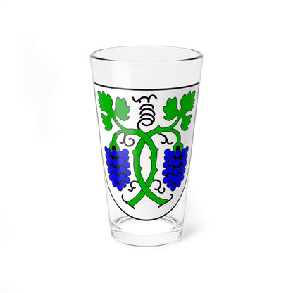 Jenins wappen (Switzerland) (Coat of Arms) Pint Glass 16oz